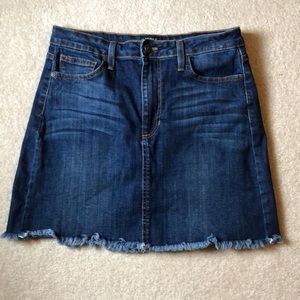 JustBlack mini denim skirt